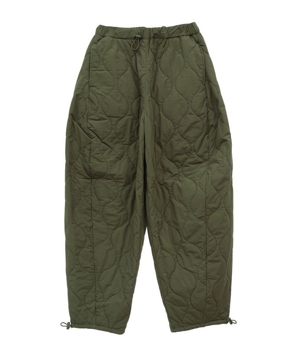 Green Parks キルティングカーブパンツ 