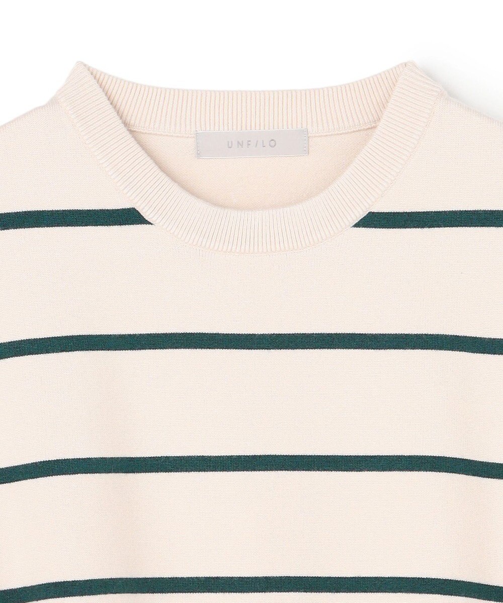 UNFILO MENS 【OCEANS YouTube 掲載/男女兼用】スムースシルキーニット 柄 