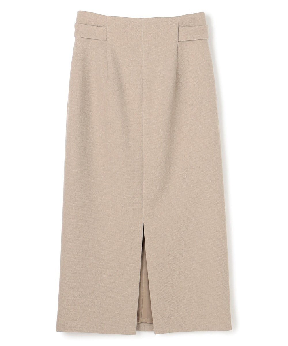 BEIGE， 【VERY NaVY12月号掲載】BUNNELL / ウールハイウエストタブボタンスカート 