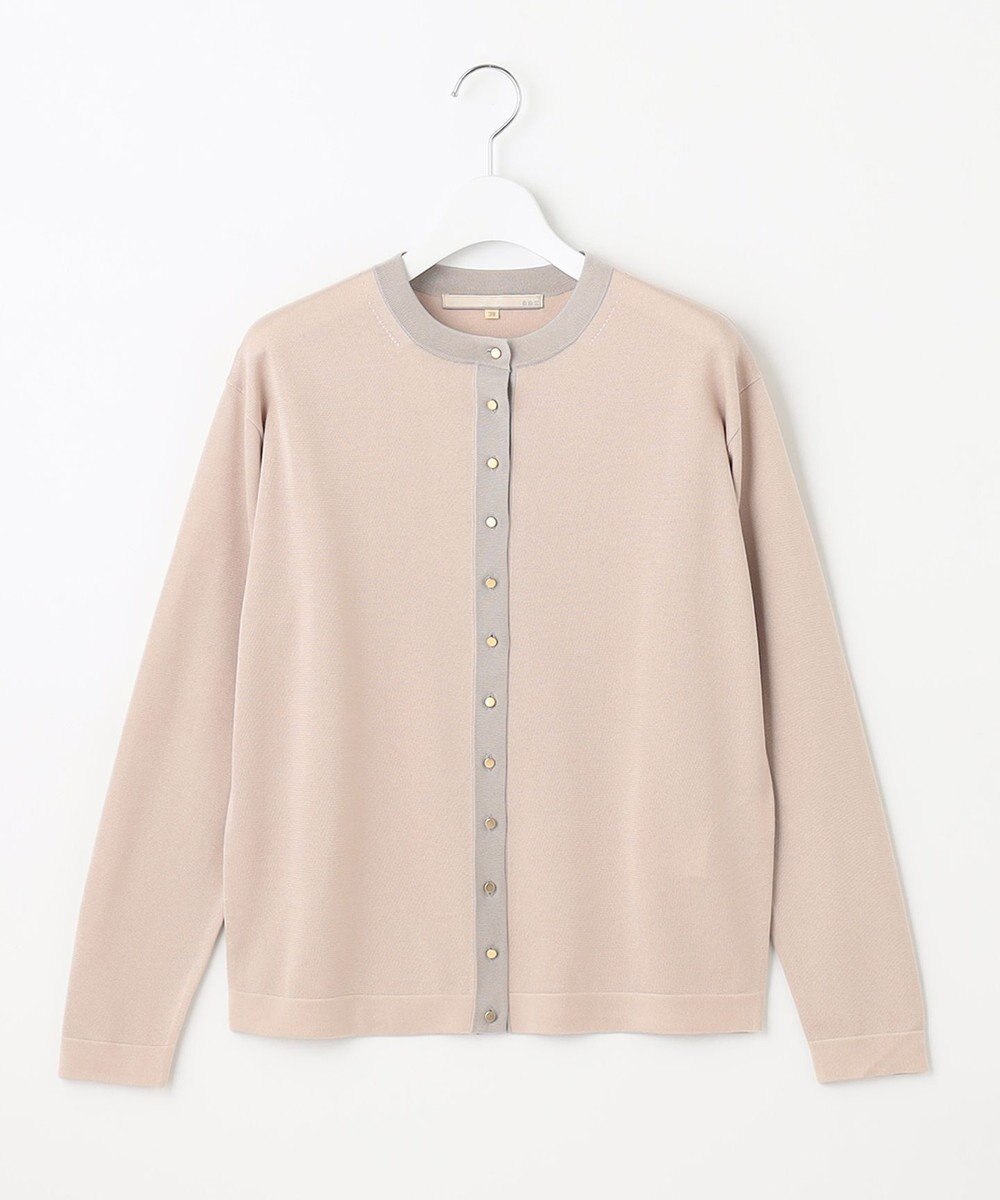 自由区 【XSサイズ～/洗える/セット可】シャインハイゲージ カーディガン 