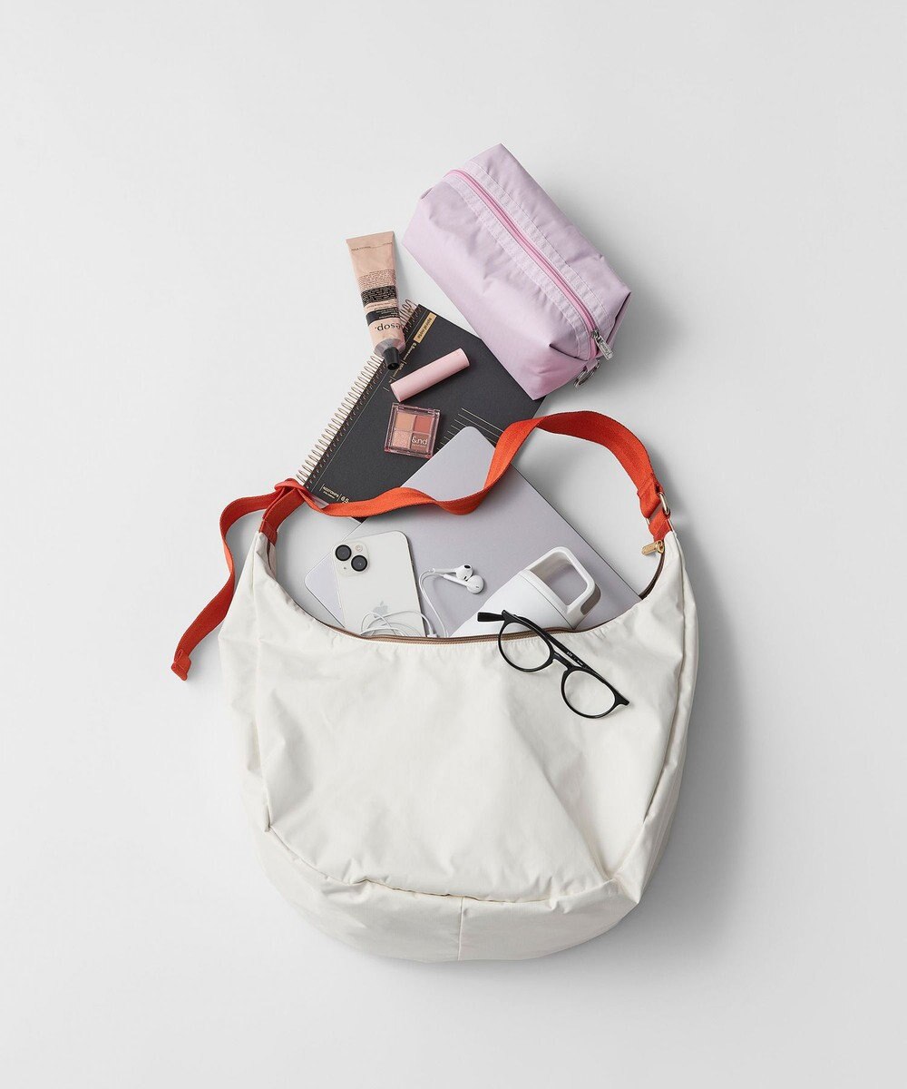 LeSportsac LG HAMMOCK ADJ BAG/メレンゲ/マンダリンウェビング 