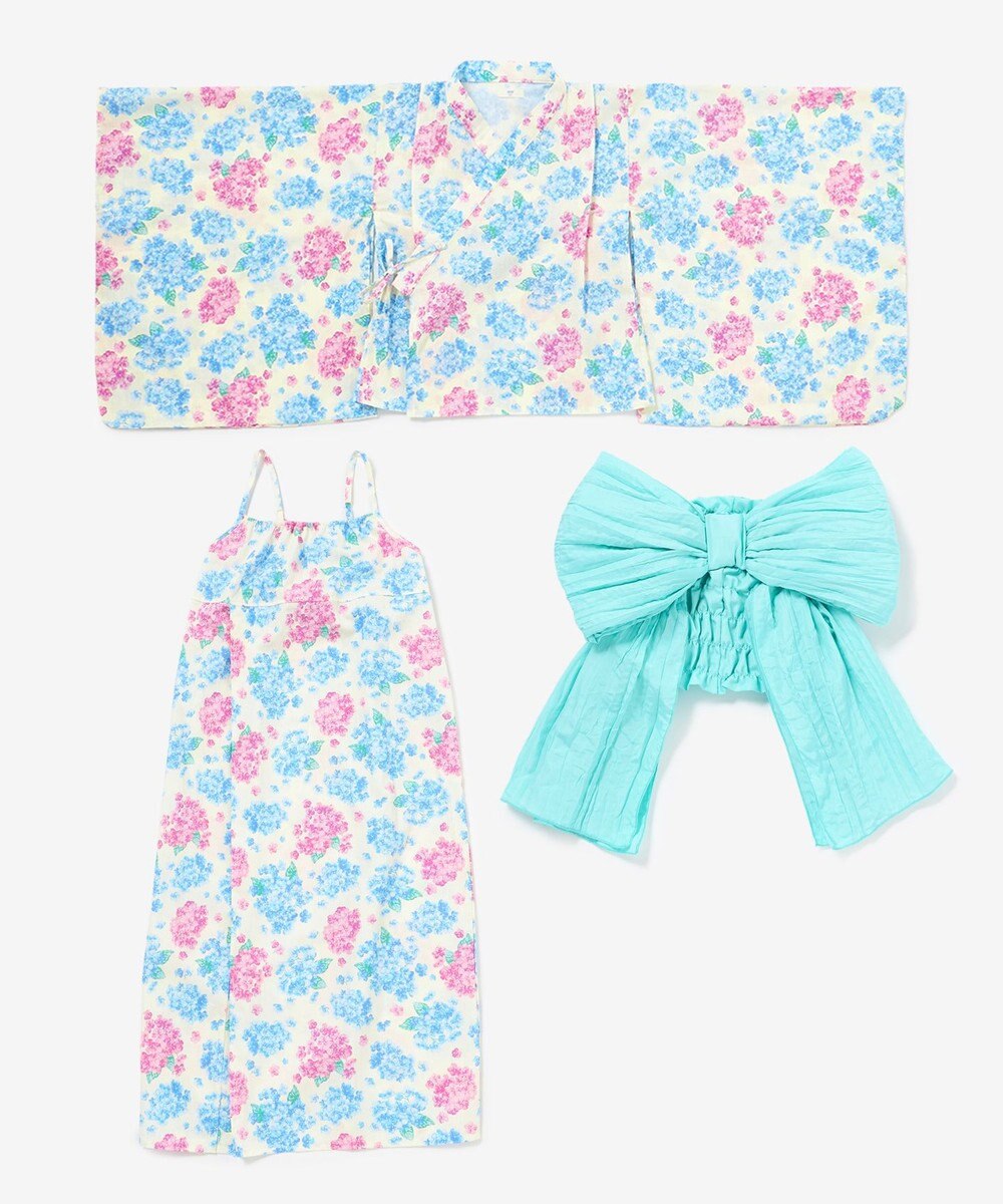 ANY KIDS 【簡単着付け】2WAY セパレート浴衣セット 
