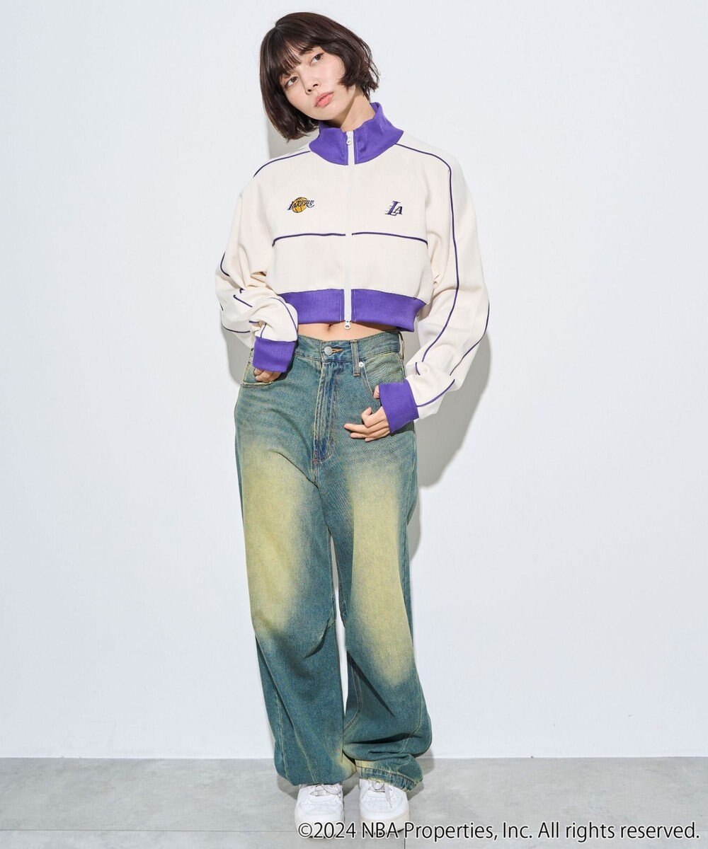 WEGO 別注NBAショートトラックジャケット 