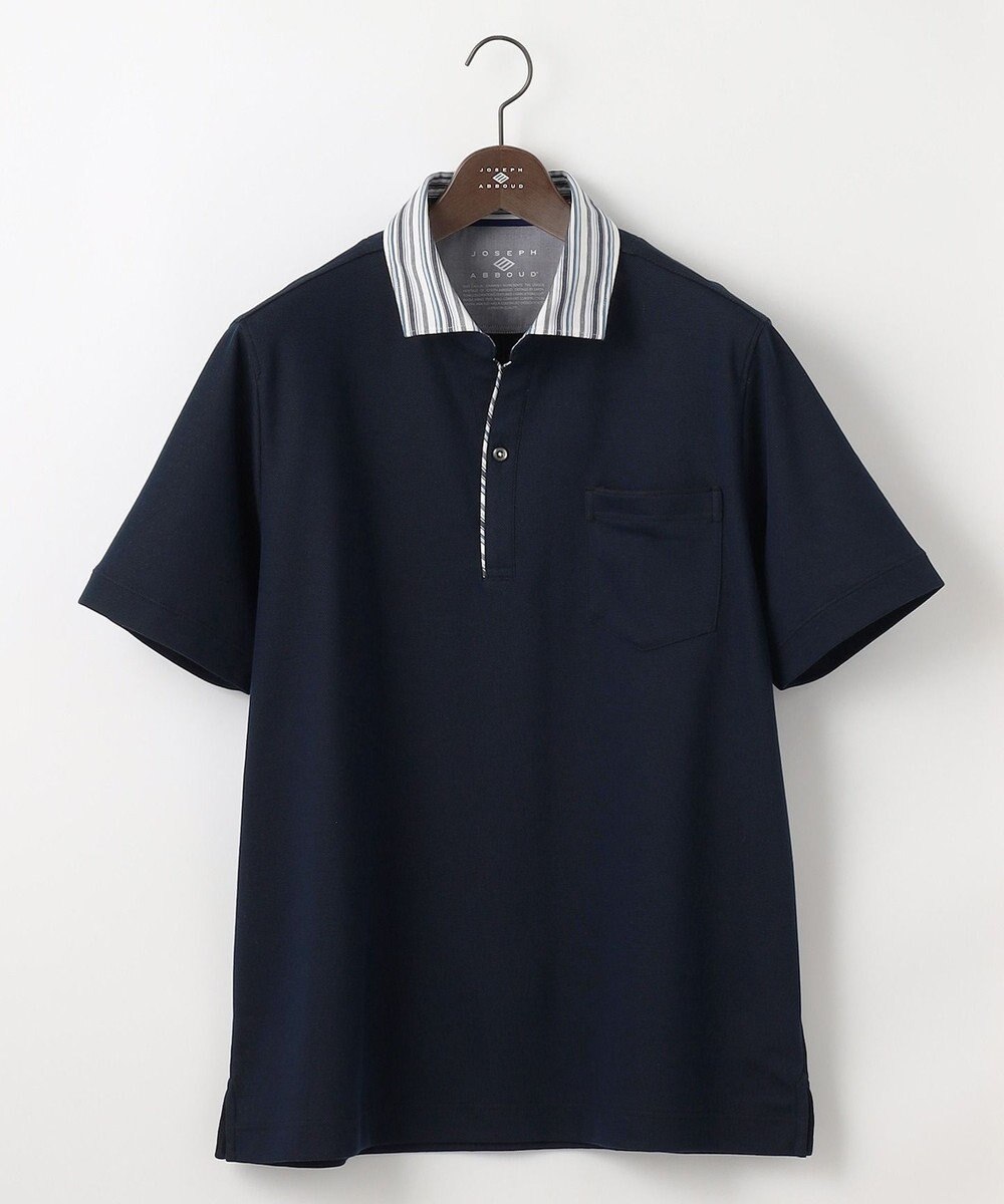 JOSEPH ABBOUD 【キングサイズ・オーガニックコットン使用】ダディ ポロシャツ 