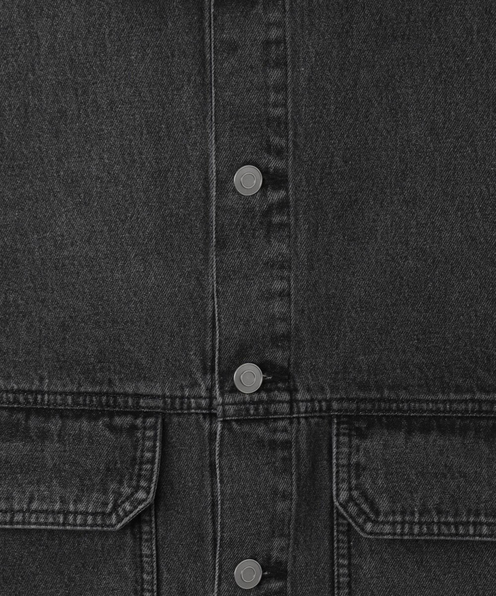 WEGO 【ユニセックス着用ITEM/MLサイズ展開】ワーカーズデニムベスト 