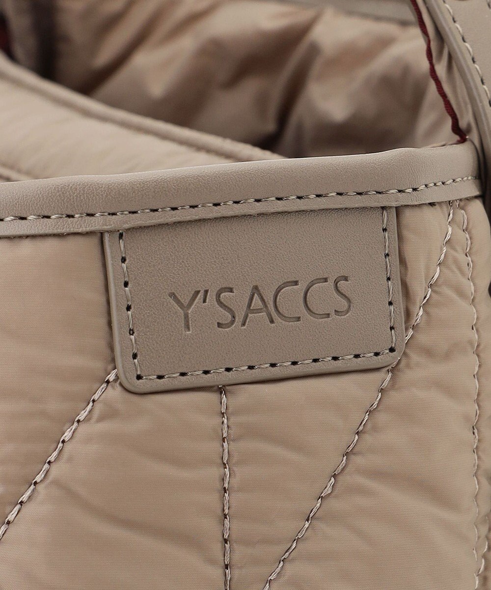 Y'SACCS バイアスキルト３層トートバッグ 