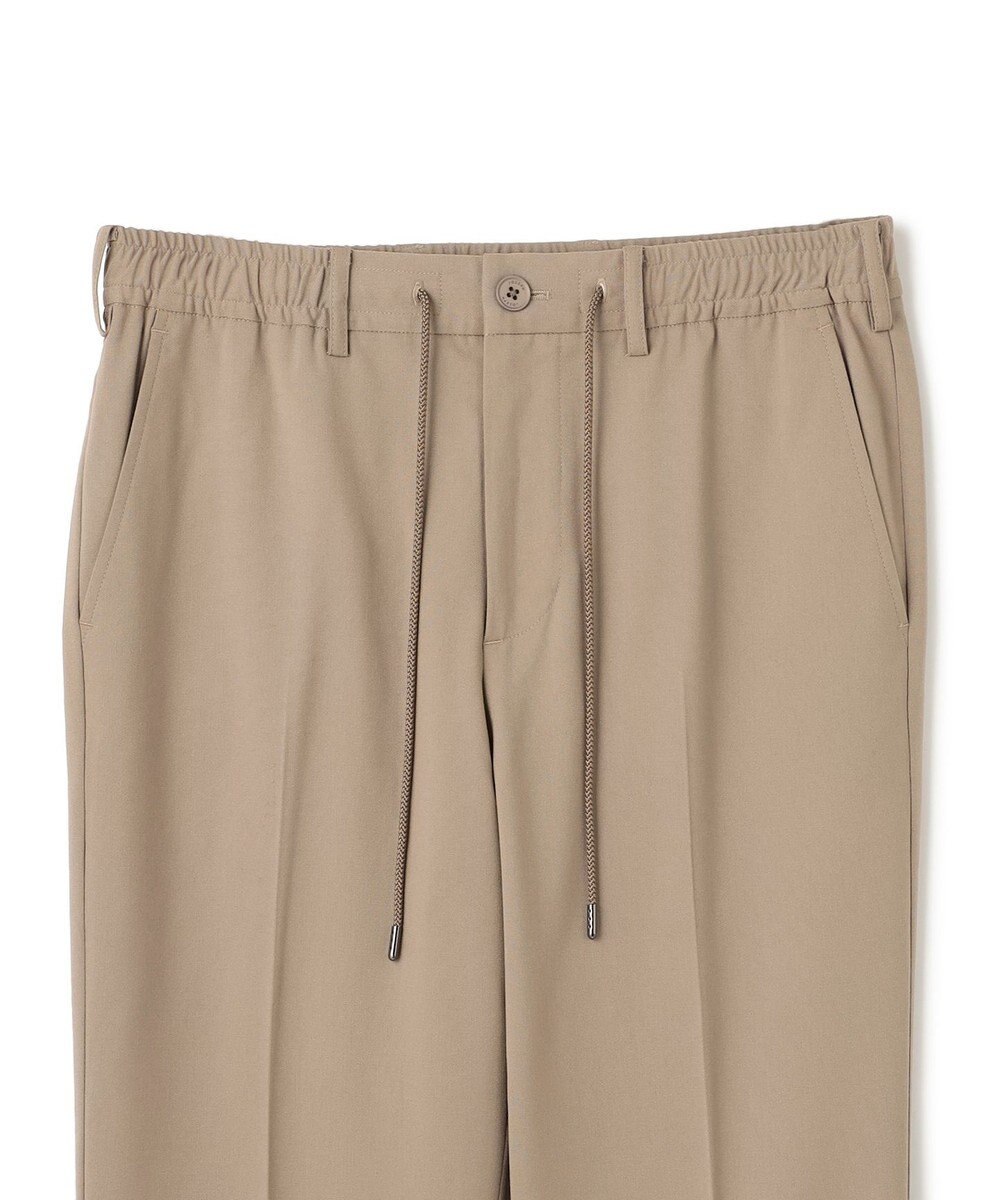 JOSEPH HOMME 新素材・新型【洗える/ストレッチ/ウエストゴム仕様】キャリーマンストレッチ ドロスト付ストレートパンツ / HOVE 