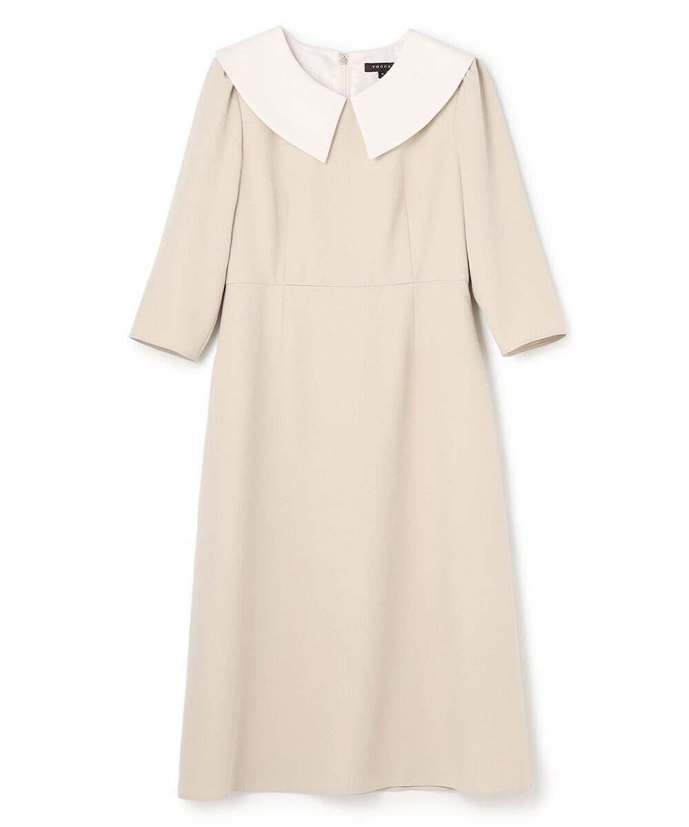 TOCCA 【八木アリサさん着用】【00サイズあり・消臭】FLYING SAUCER 七分丈ドレス 