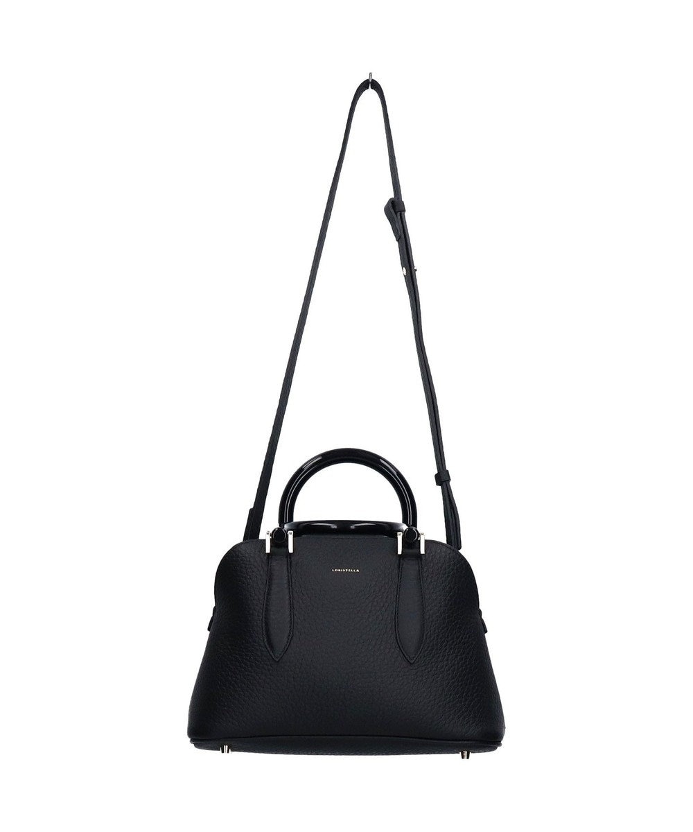 INTER-CHAUSSURES 【LORISTELLA】シュリンクレザーハンドバッグ 