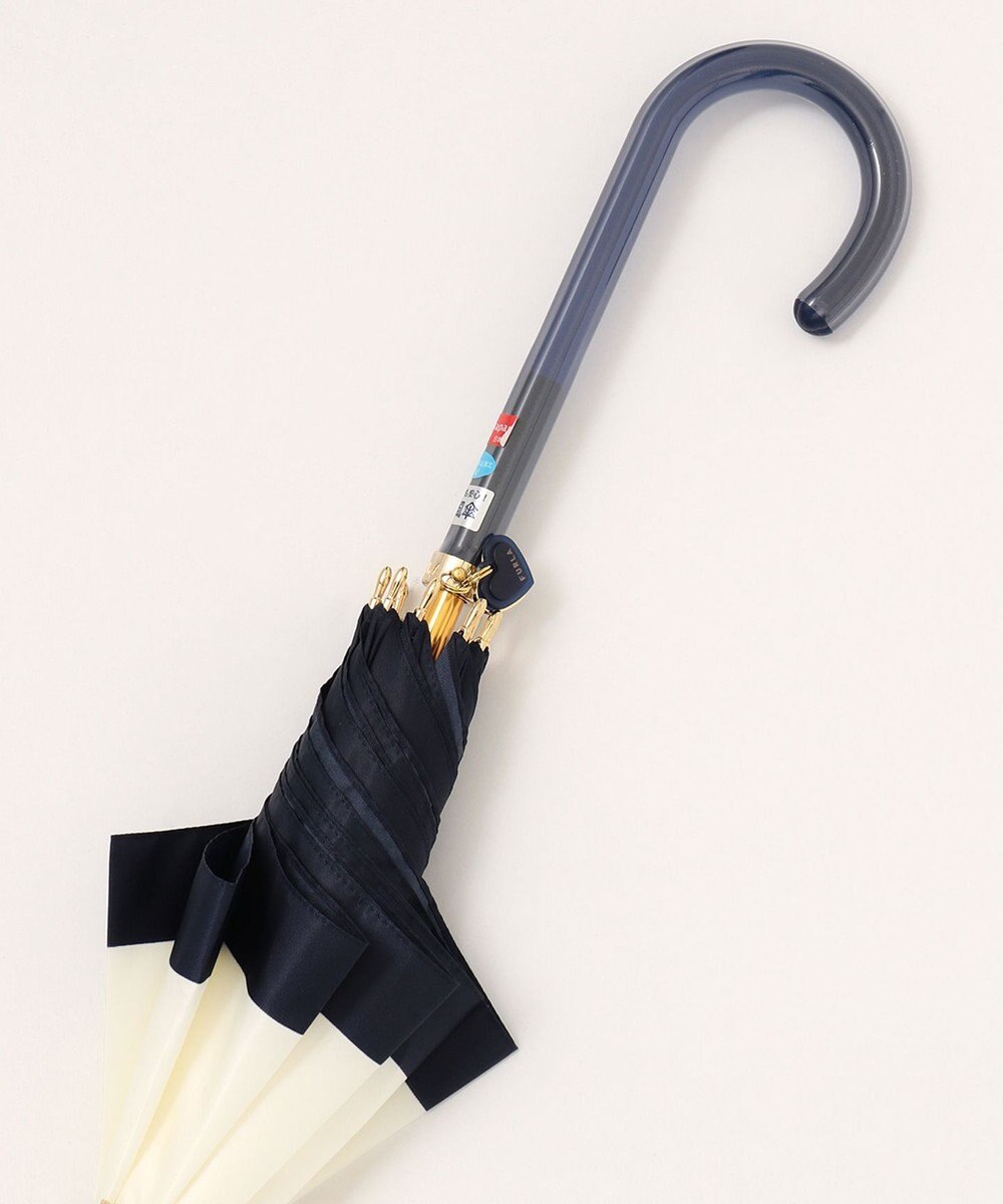 MOONBAT 【耐風】FURLA 長傘 カラーボーダー 日本製 