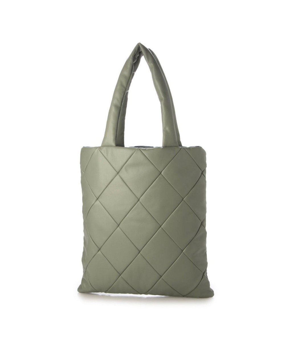 UNBILLION カシュカシュ cachecache / 合皮×ナイロンリバーシブルトート 