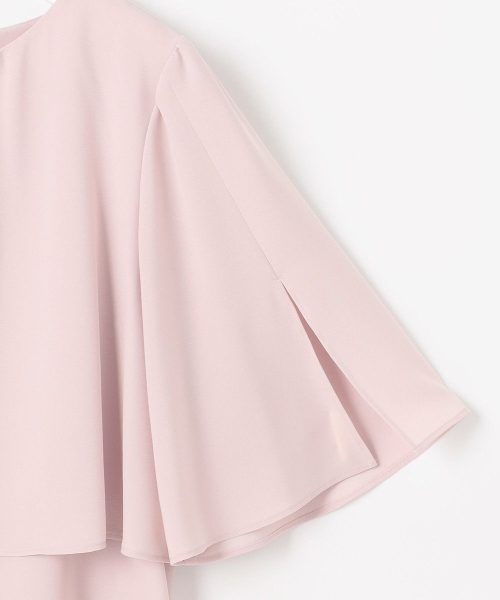 ANY SIS 【洗える】ケープフレアスリーブ ブラウス 