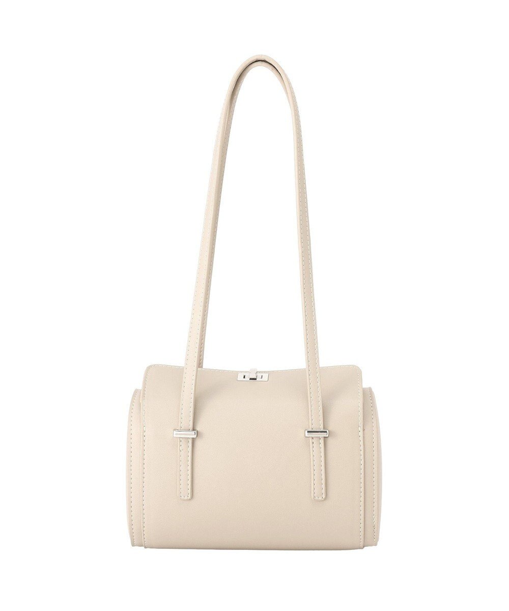 YECCA VECCA フェイクレザーミニボストンバッグ 