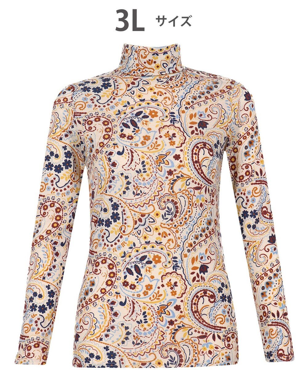 WACOAL あったかTシャツ あったかインナー アウターとしても利用可 保温性 ハイネック 10分袖 長袖 レディース CLD726 /ワコール 