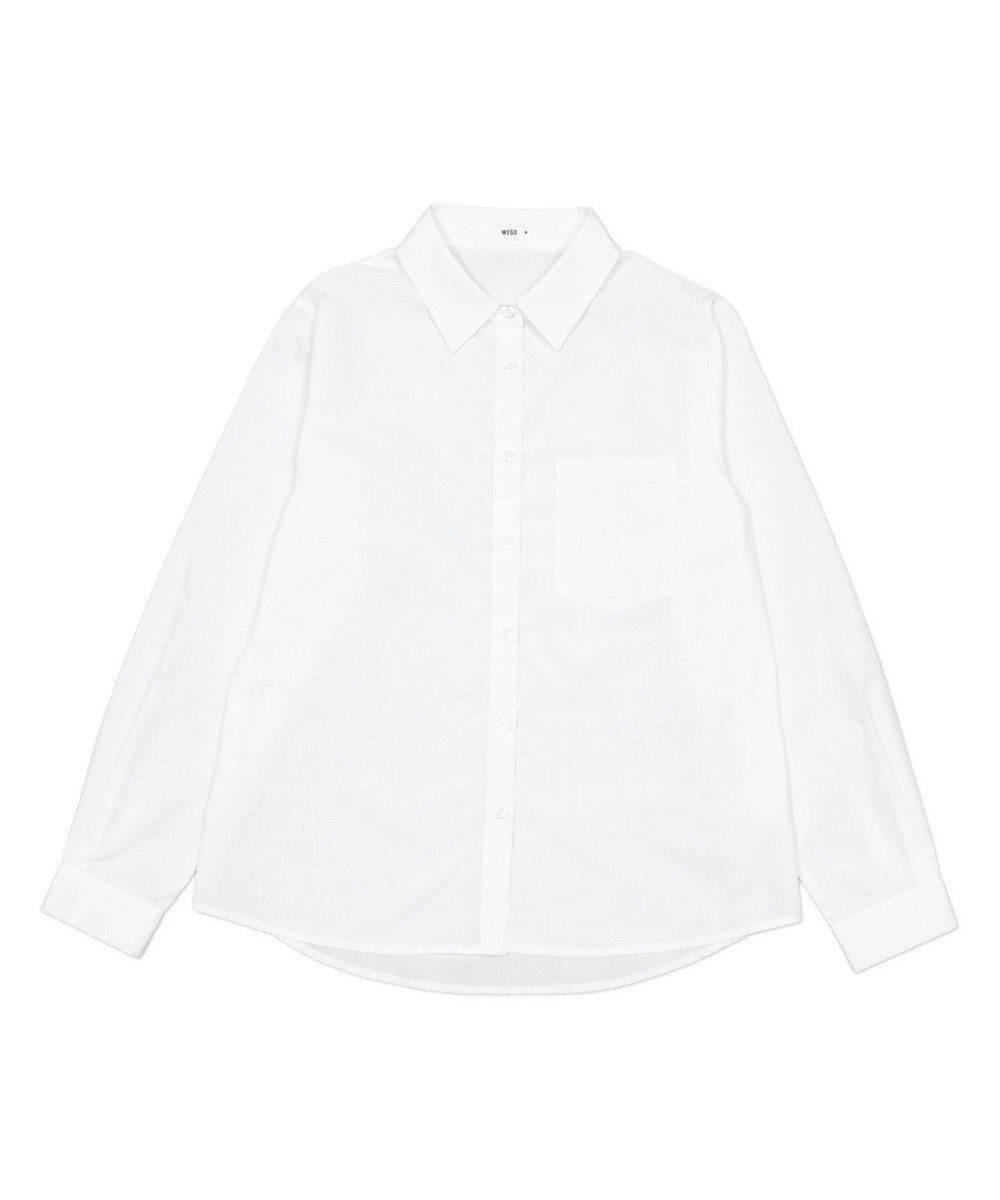WEGO 【SCHOOLITEM】スクールシャツL／S 