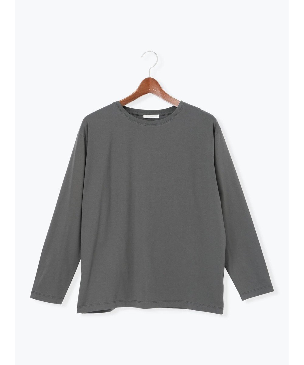 Te chichi 【泉 里香さん着用・Oggi.jp10/23掲載】シルケットロングスリーブTシャツ 