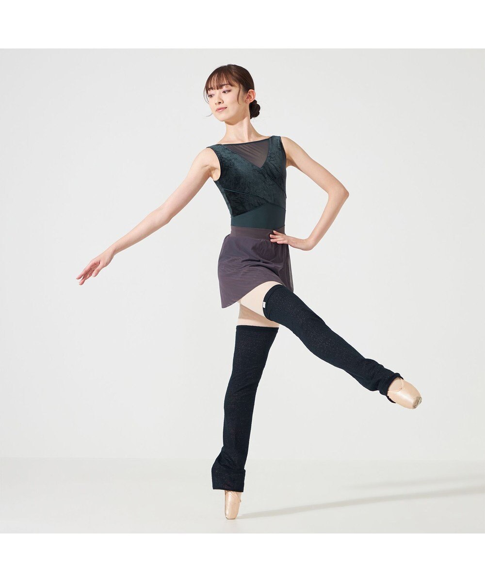 Chacott ◎【Nela ライン】ノースリーブレオタード 