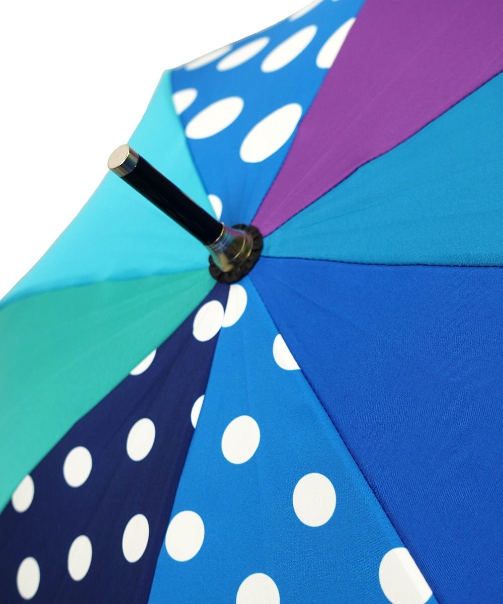 +RING レディース向け プラスリング 長傘 60cm BLU T1349 