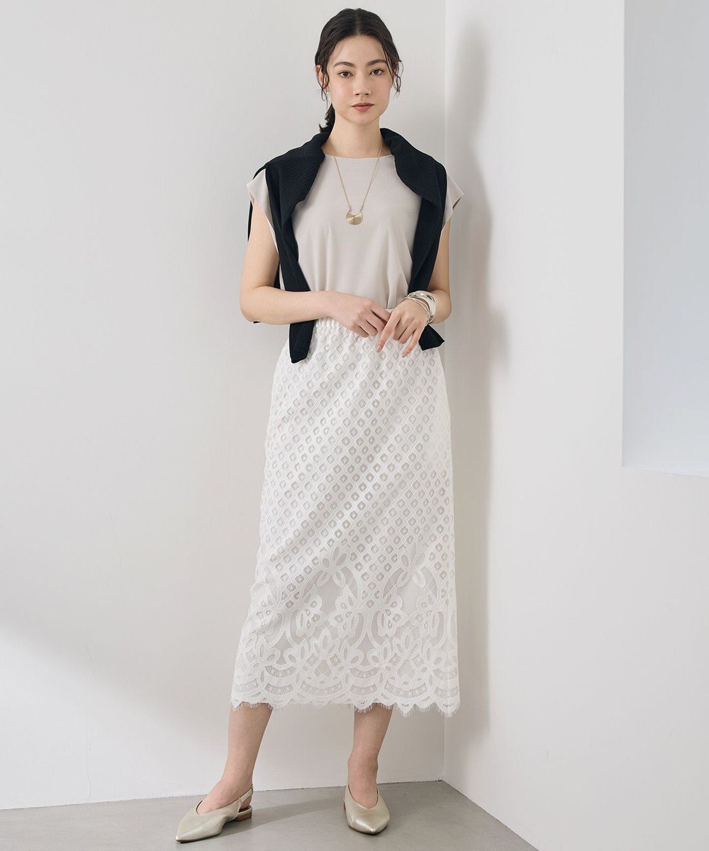 自由区 【アンサンブル対応】シアーシルクミックス カーディガン 