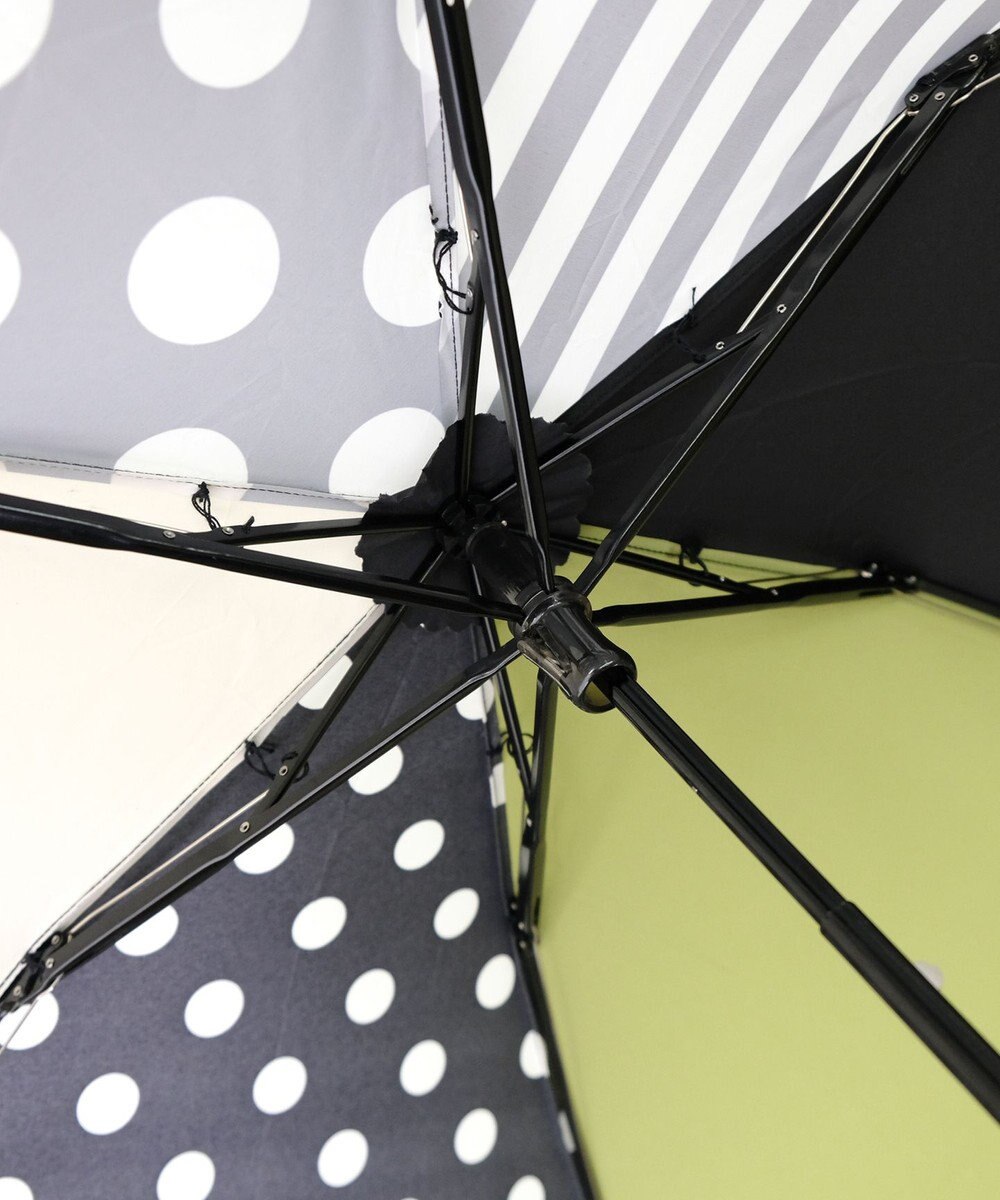 +RING 【UVカット90%以上】【数量限定】レディース向け  折傘 55cm BLK T1232 