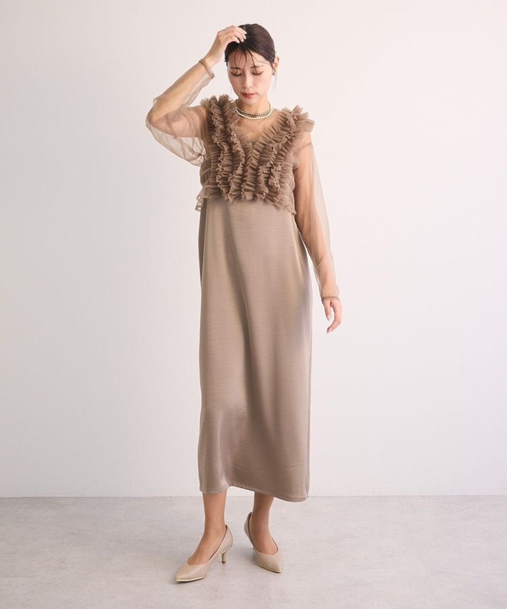 Green Parks ・Ｒａｉｌｍｅ　ＳＥＴ３点　チュールビスチェキャミワン 