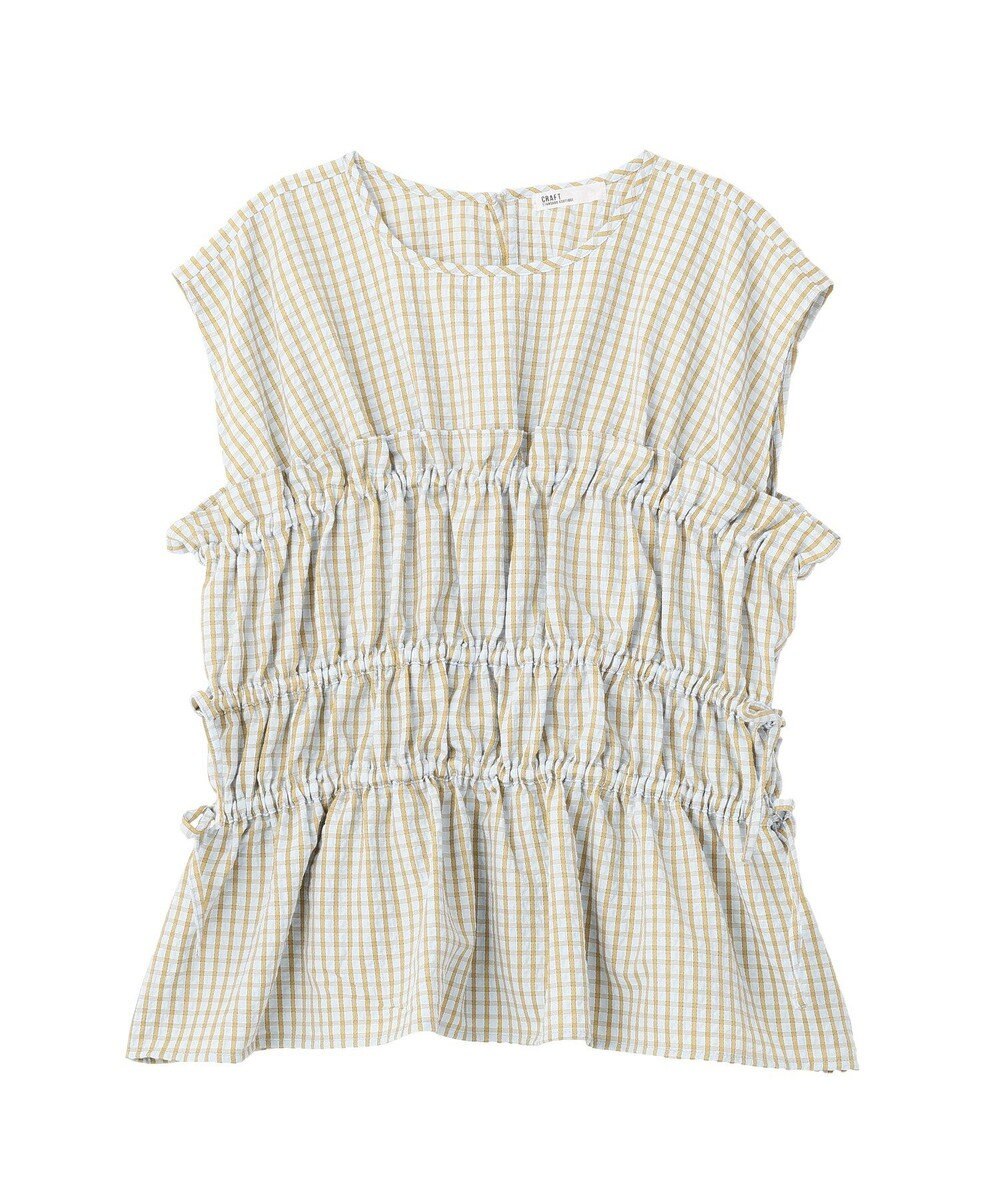 CRAFT STANDARD BOUTIQUE サッカーチェックブラウス 