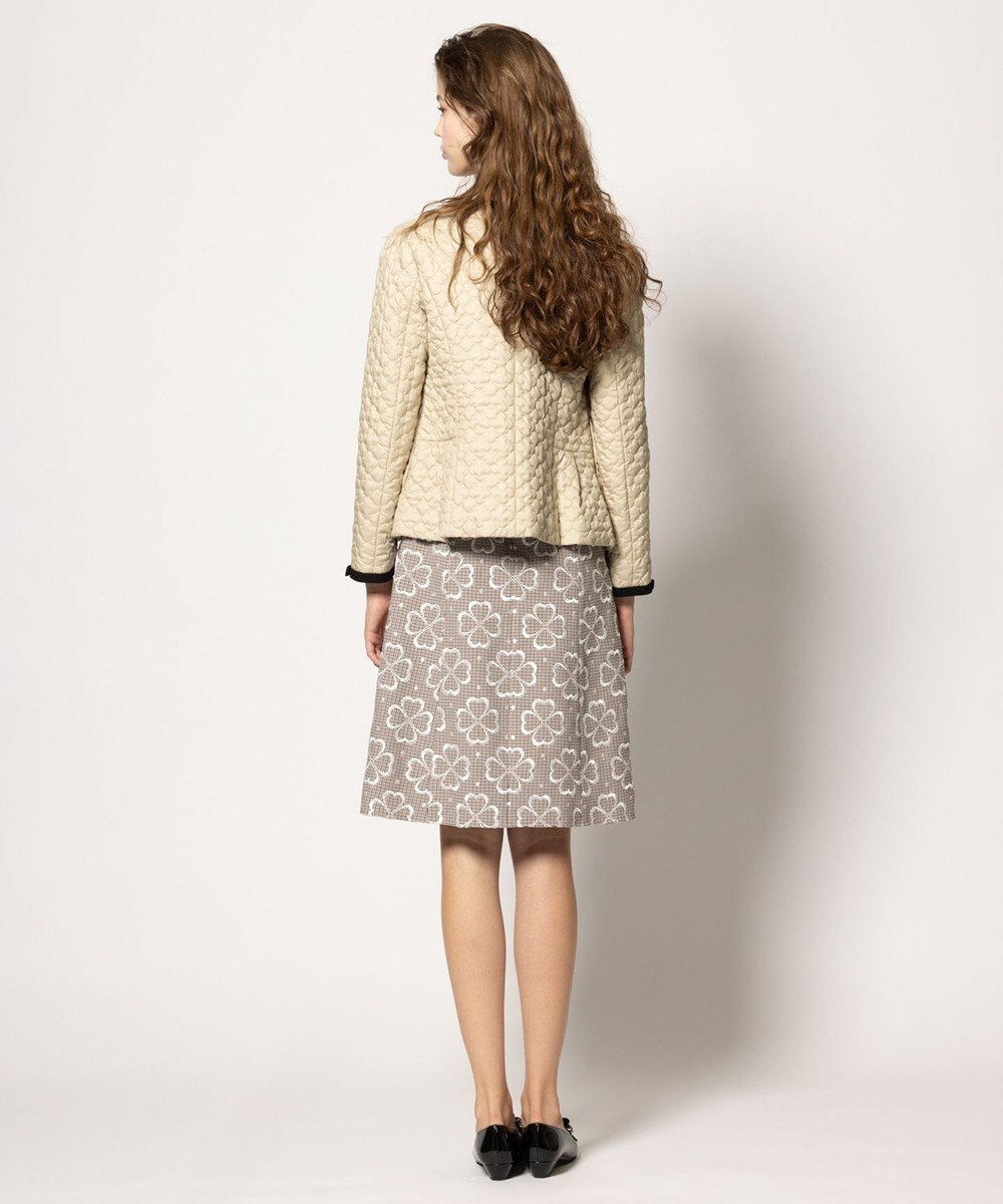 TOCCA 【消臭・洗える】CLOVER CARPET キルト中綿ショートコート 