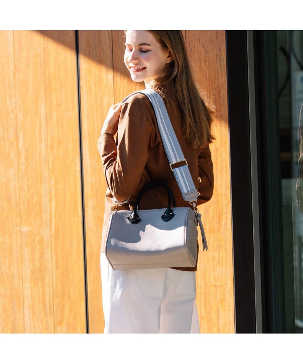 UNBILLION perche / 牛革オイル2wayテープショルダーS 