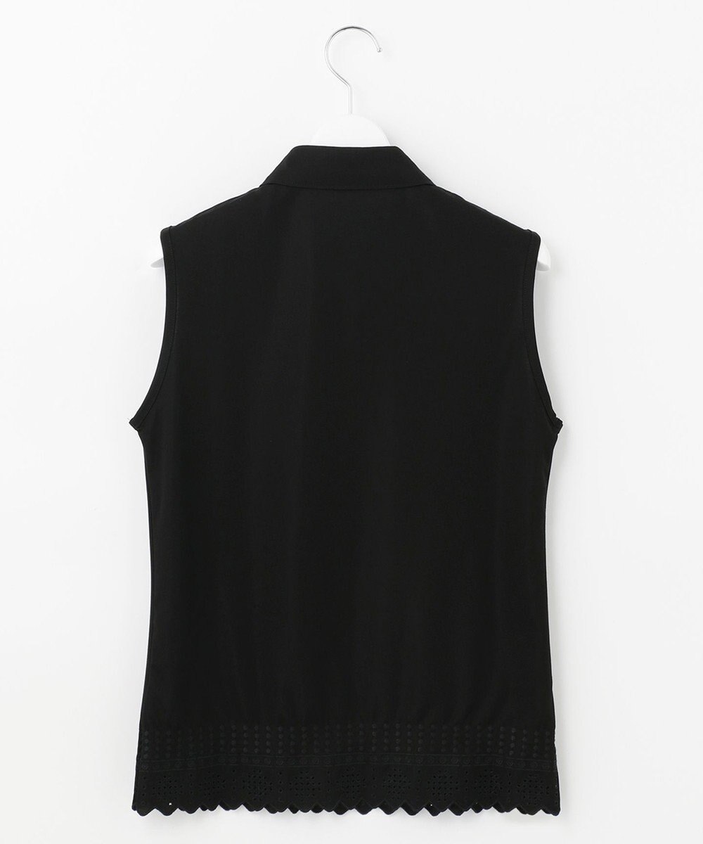 23区GOLF 【WOMEN】カノコ刺繍 ノースリーブ シャツ 