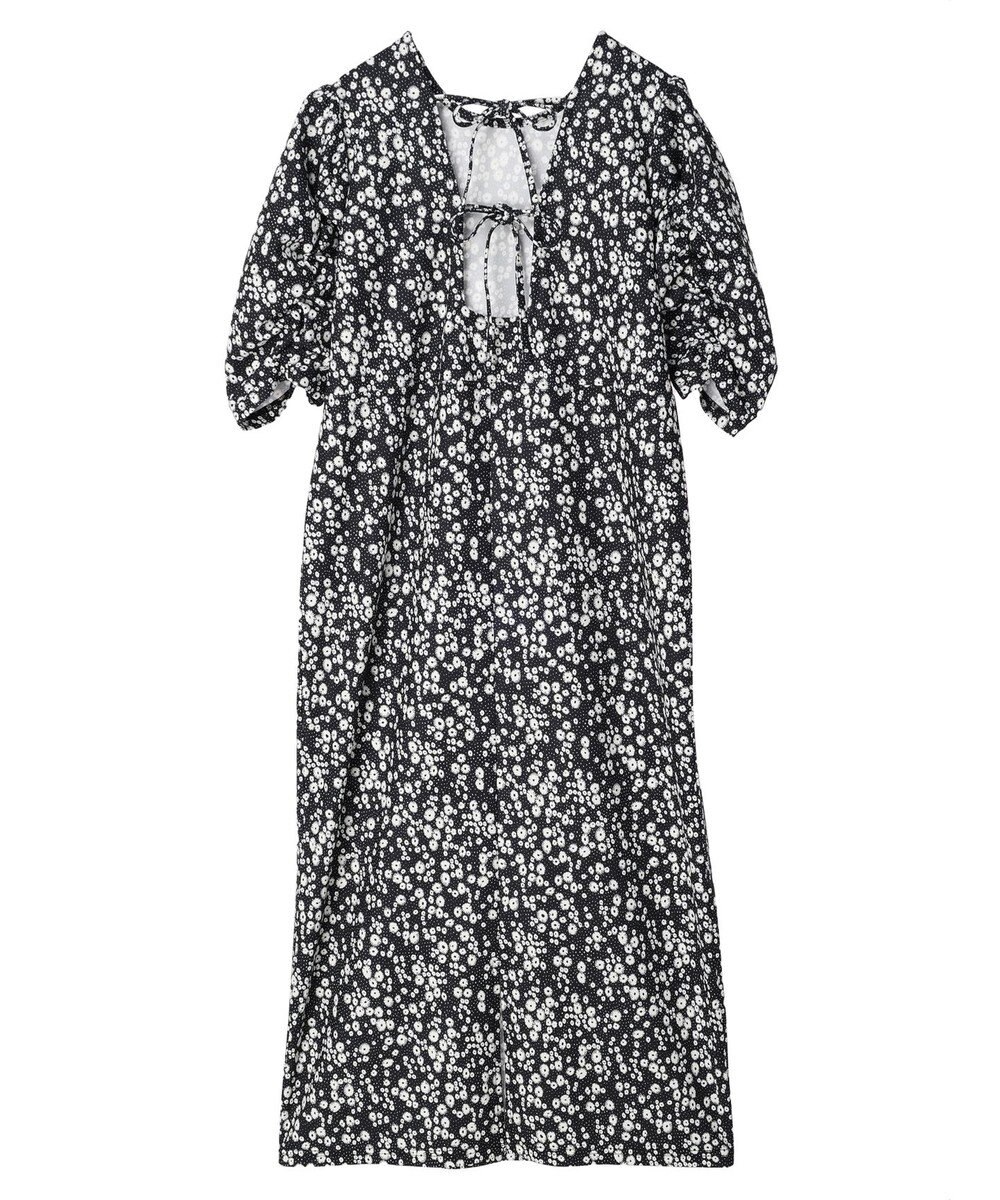 Green Parks ・ＲＡＹ　ＣＡＳＳＩＮ　フラワーｐｔナローワンピース 