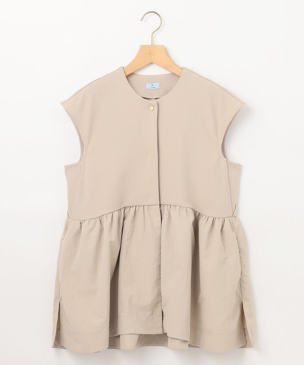 組曲 S 【接触冷感・吸湿・UVカット】ジョーゼットジャージー ジレ 