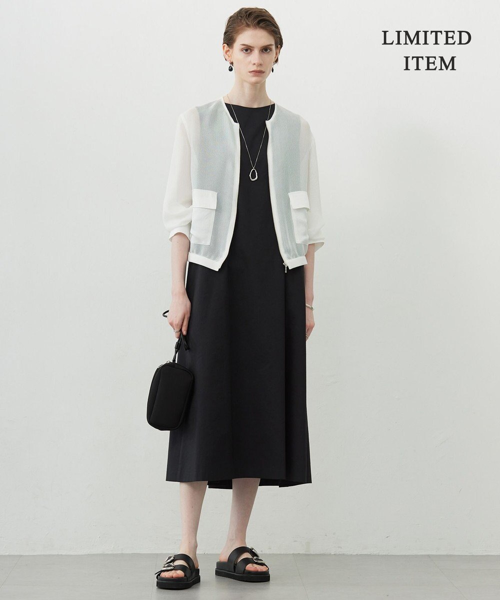 ICB 【WEB限定・洗える】サマーフレア  ノースリーブワンピース 