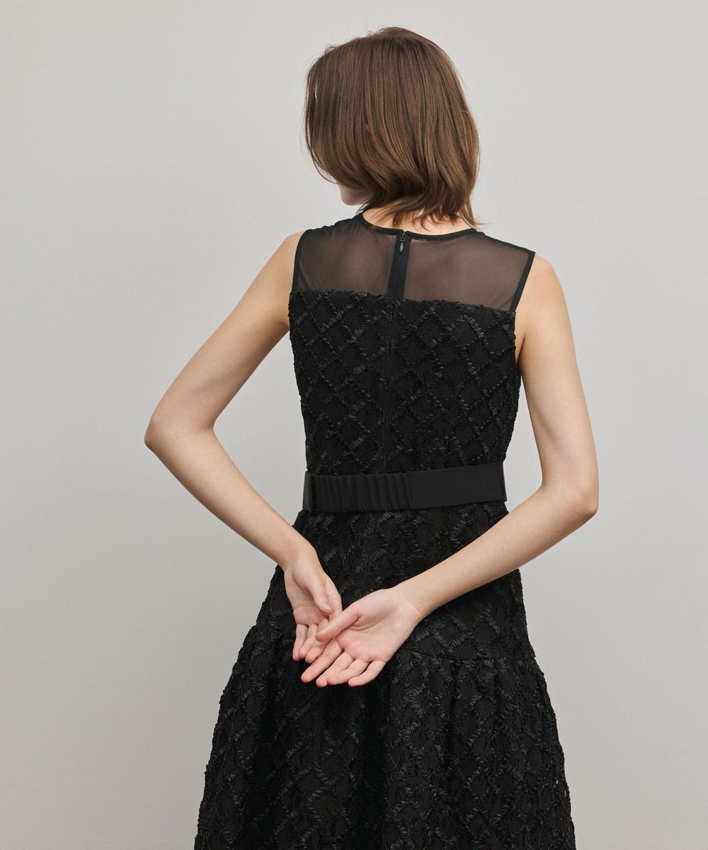 GRACE CONTINENTAL コード刺繍ワンピース 