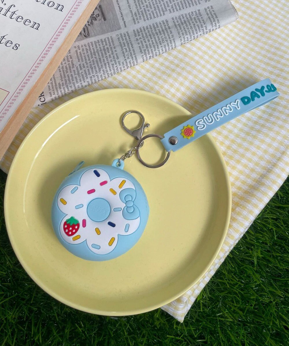 WEGO カラフルドーナツミニポーチ 