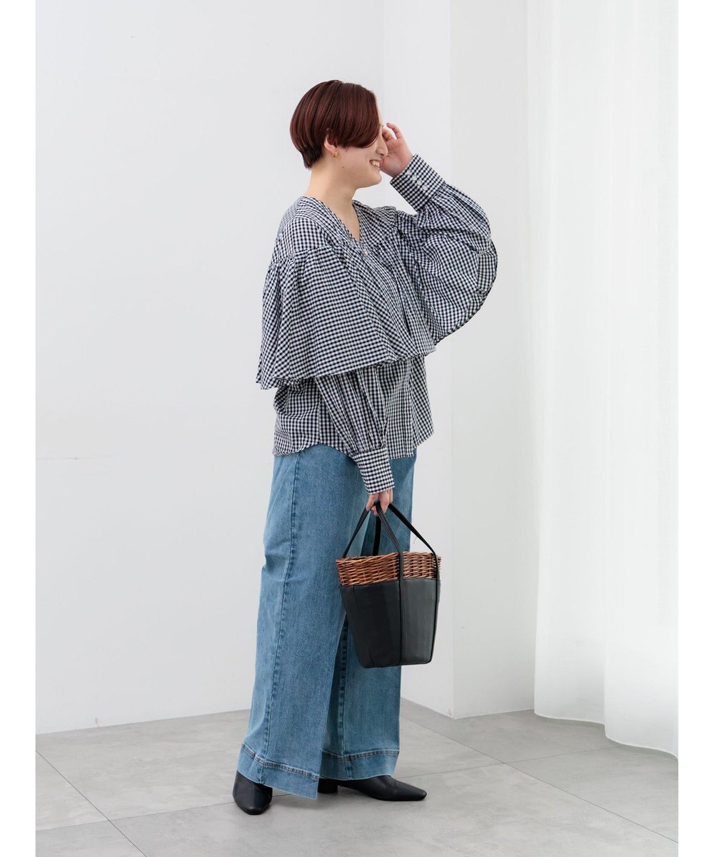 Te chichi ビッグフリルブラウス 