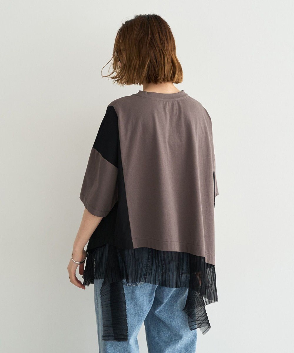 YECCA VECCA 裾アシメデザインプルオーバー 