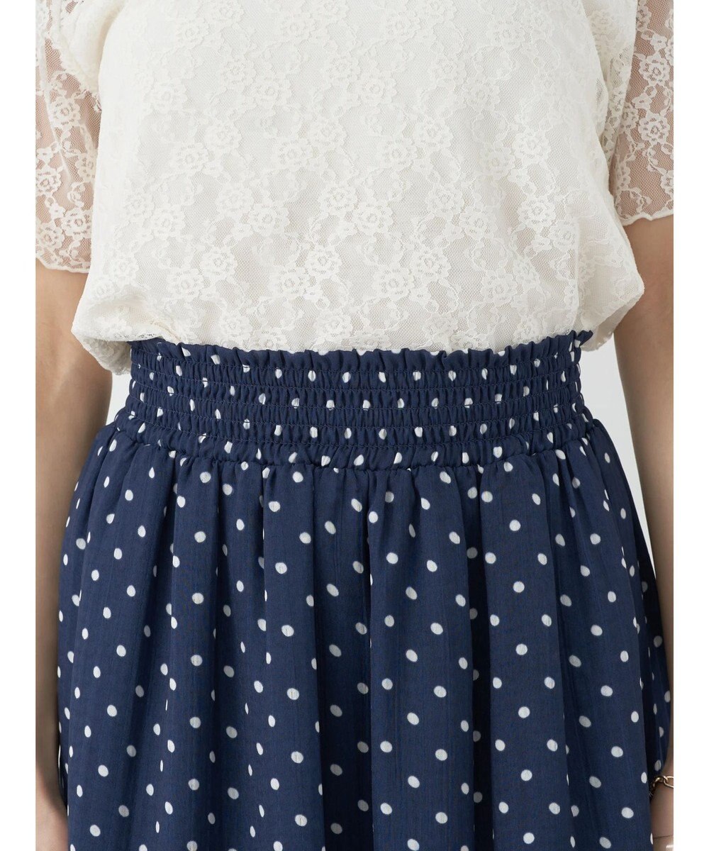 earth music&ecology ちょっとレトロなティアードスカート 