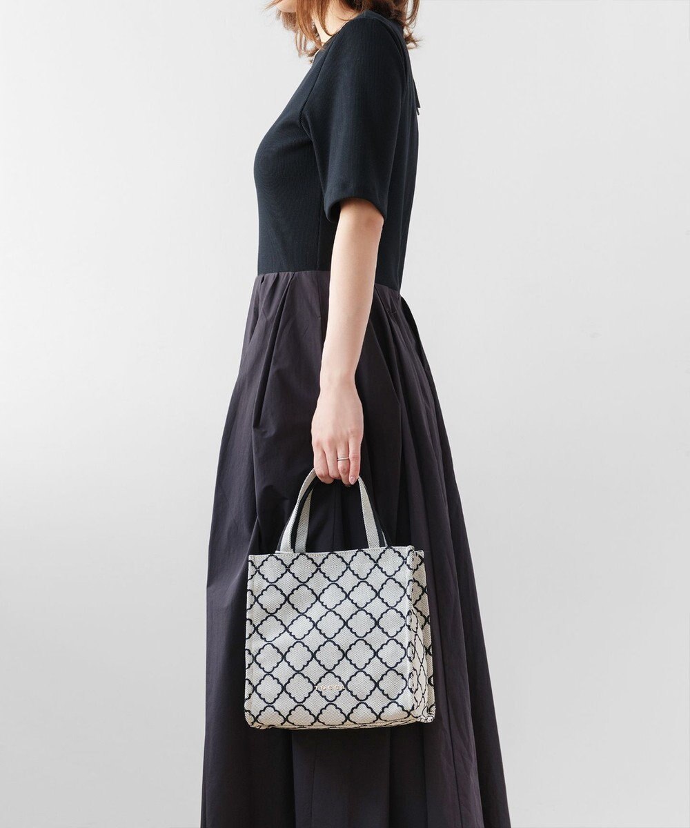 TOCCA CHECKER CLOVER EMBROIDERY MINI ミニバッグ 