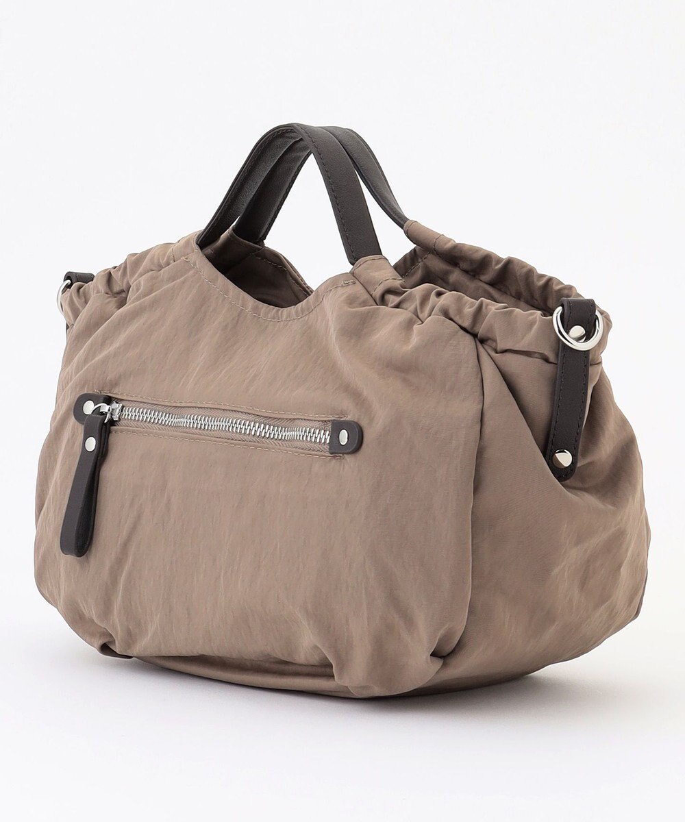 LA BAGAGERIE 【MONICA】サイドギャザー2WAYトートバッグ Sサイズ 