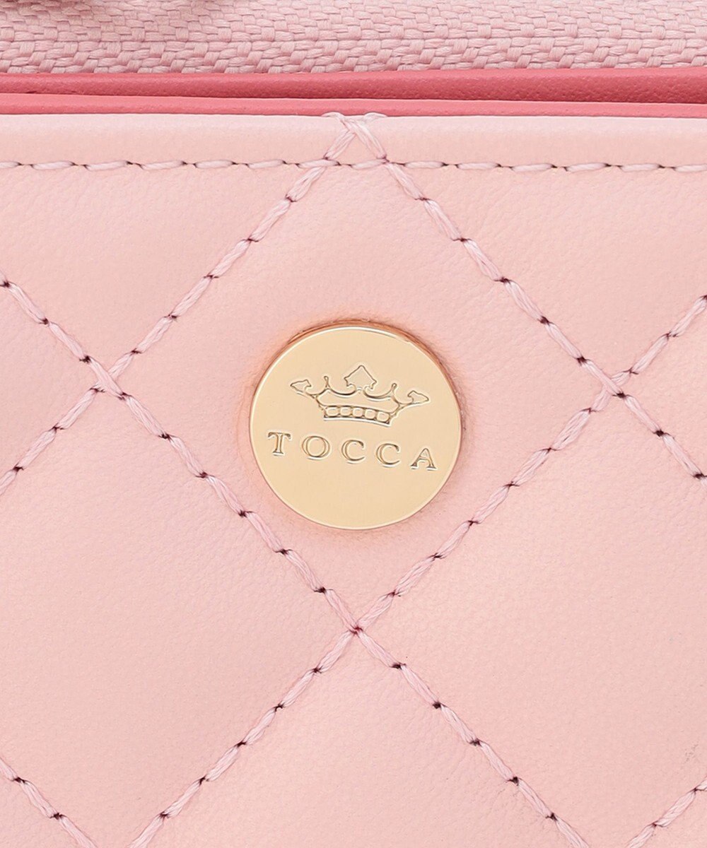 TOCCA TRACE PAVE BIFOLD WALLET 二つ折り財布 