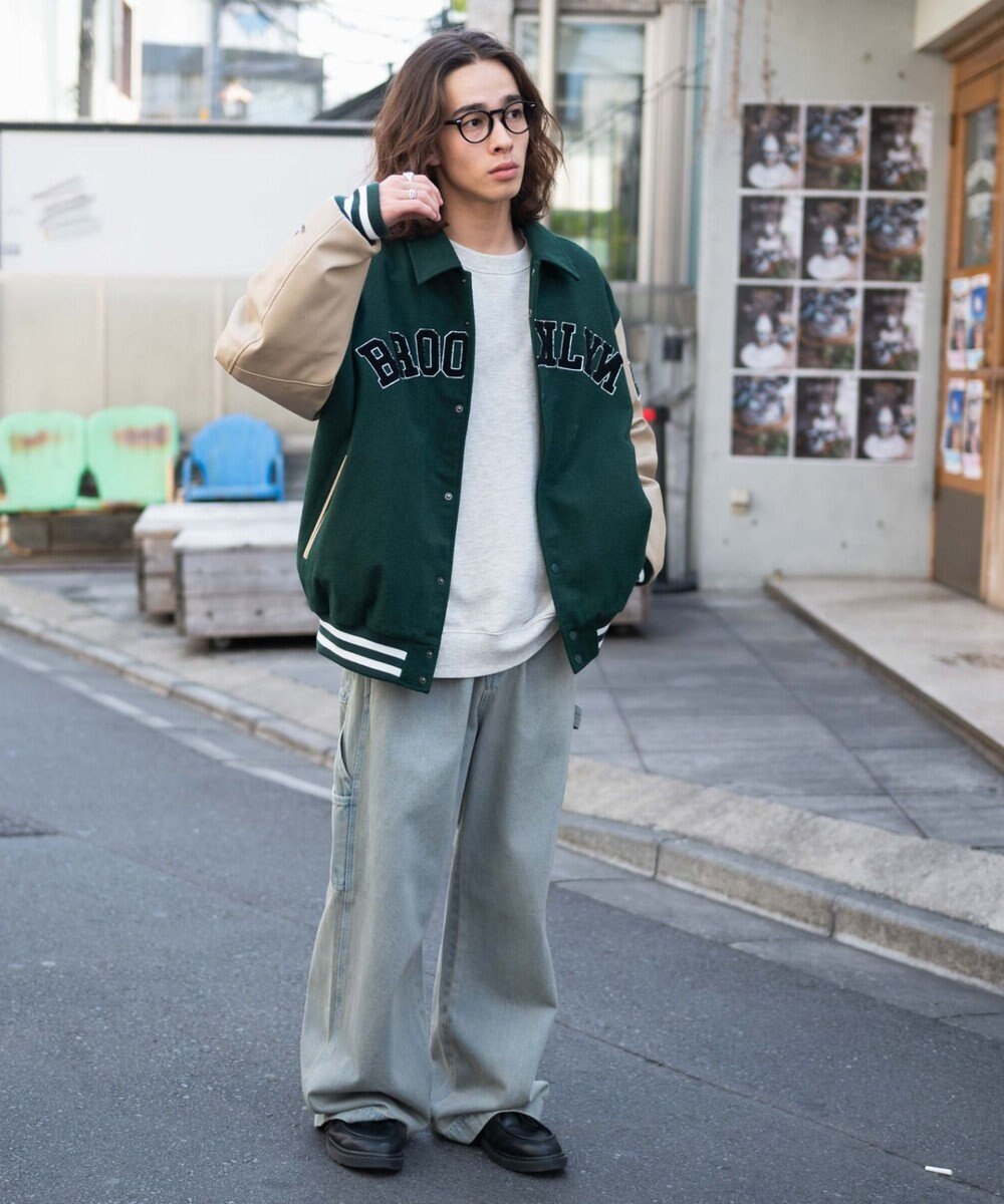 WEGO メルトンワッペンスタジャン 