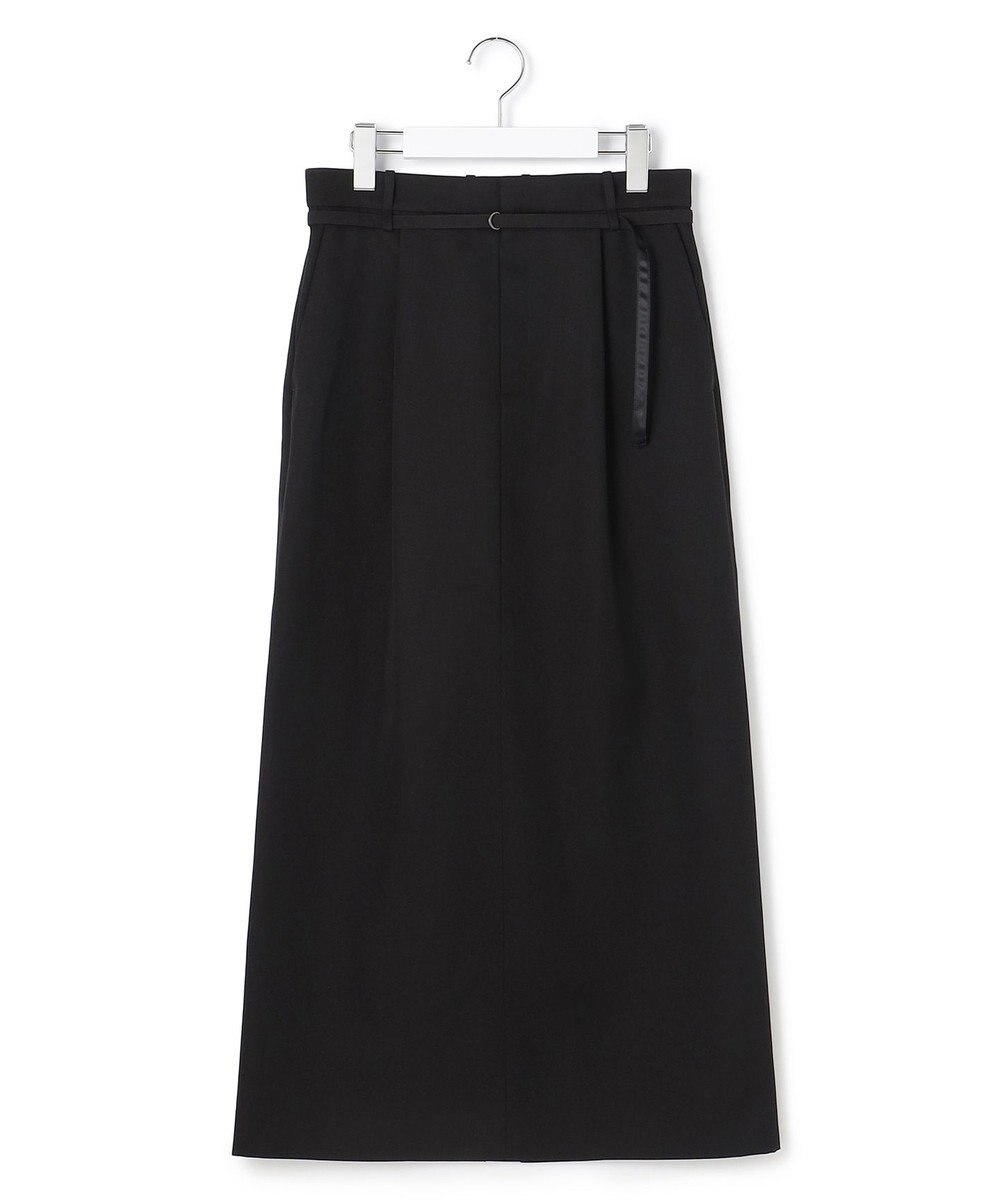 ICB L 【WEB＆一部店舗限定・撥水加工・洗える】C0SoftTwiLL ロングスカート 