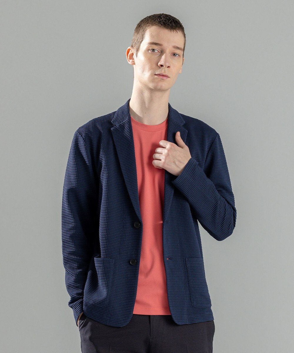 JOSEPH HOMME ＜新色追加＞【オリジナル素材/シワになりにくい】ライトタックジャージー パッチポケット ジャケット 