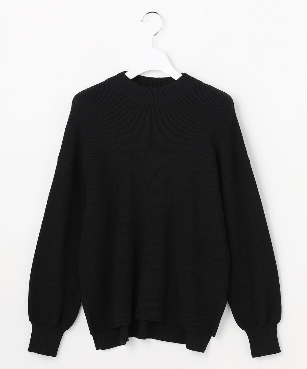 ANY SIS CICA加工 ビューティ畔ボトルネック ニット 