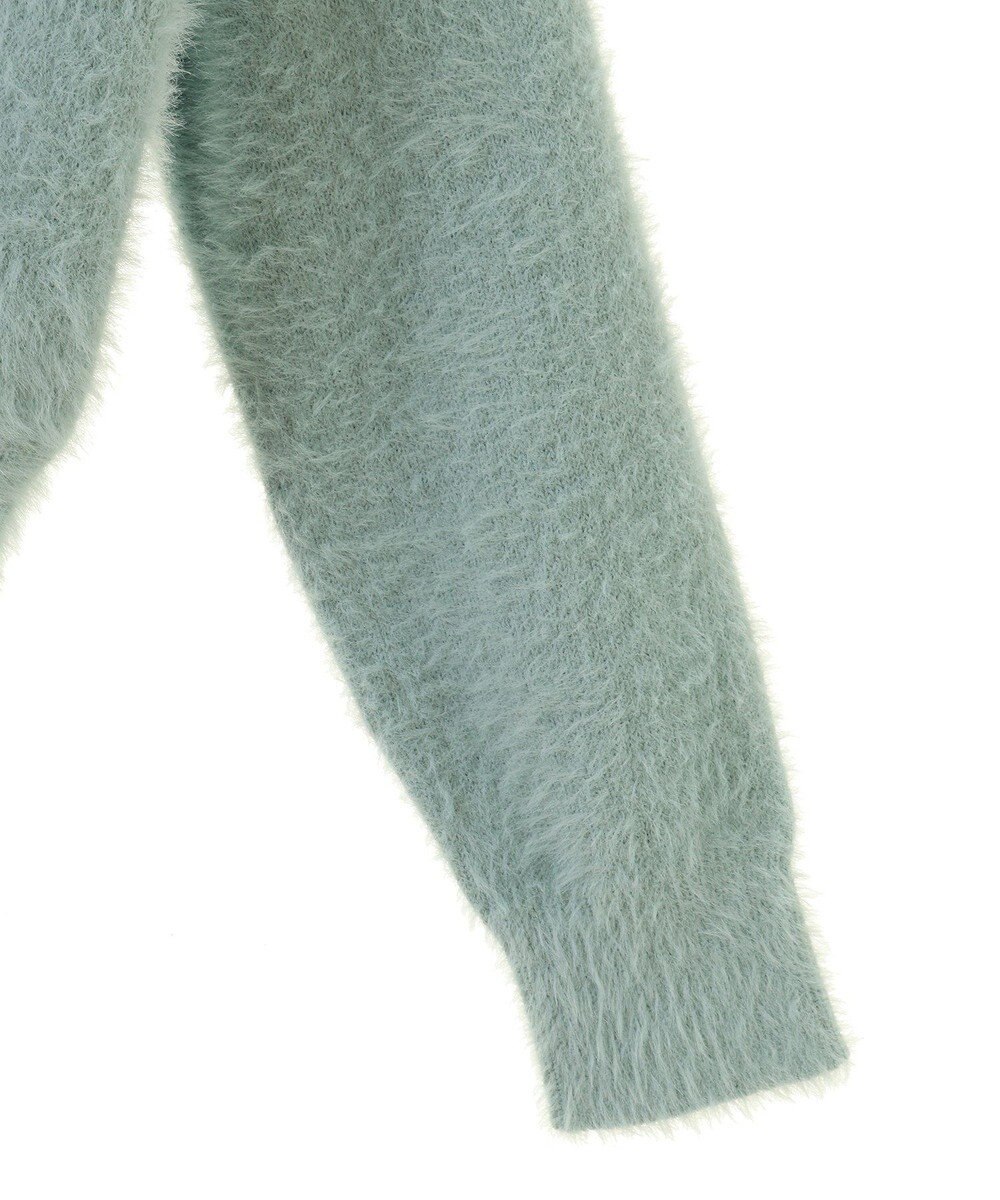 Green Parks シャギーロゴニットプルオーバー 