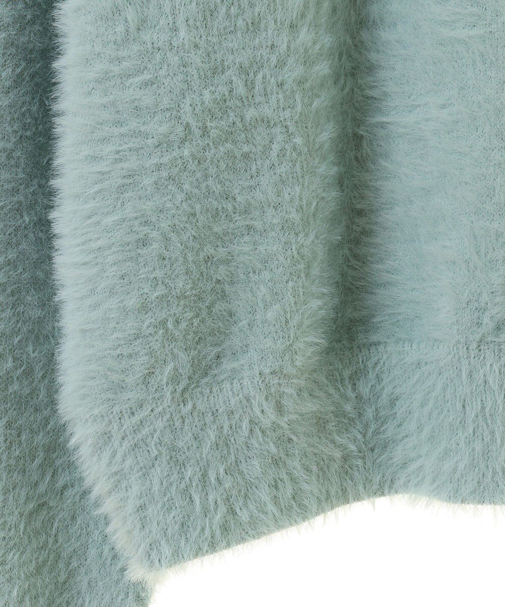 Green Parks シャギーロゴニットプルオーバー 