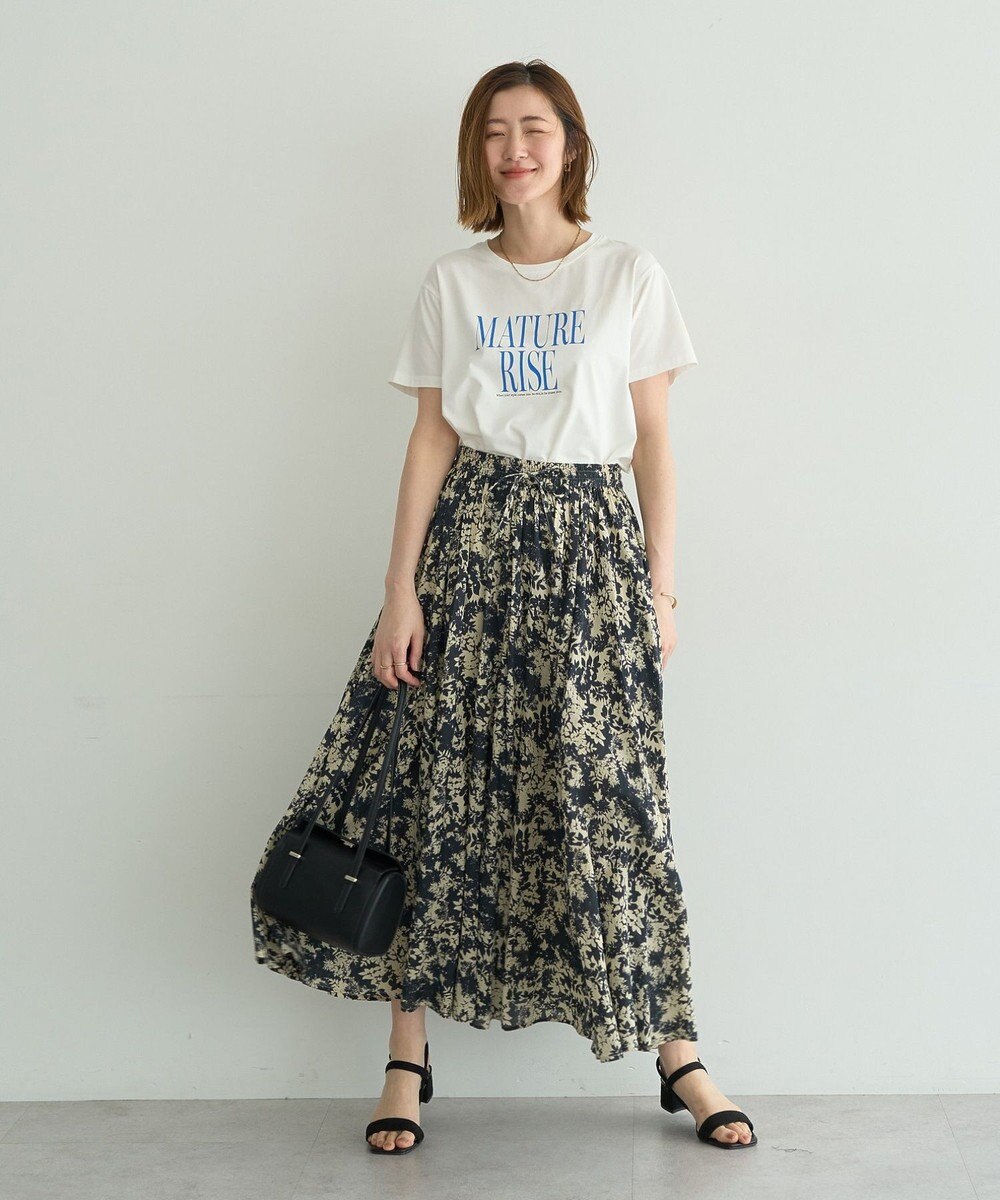 YECCA VECCA 【接触冷感】メッセージロゴTee 