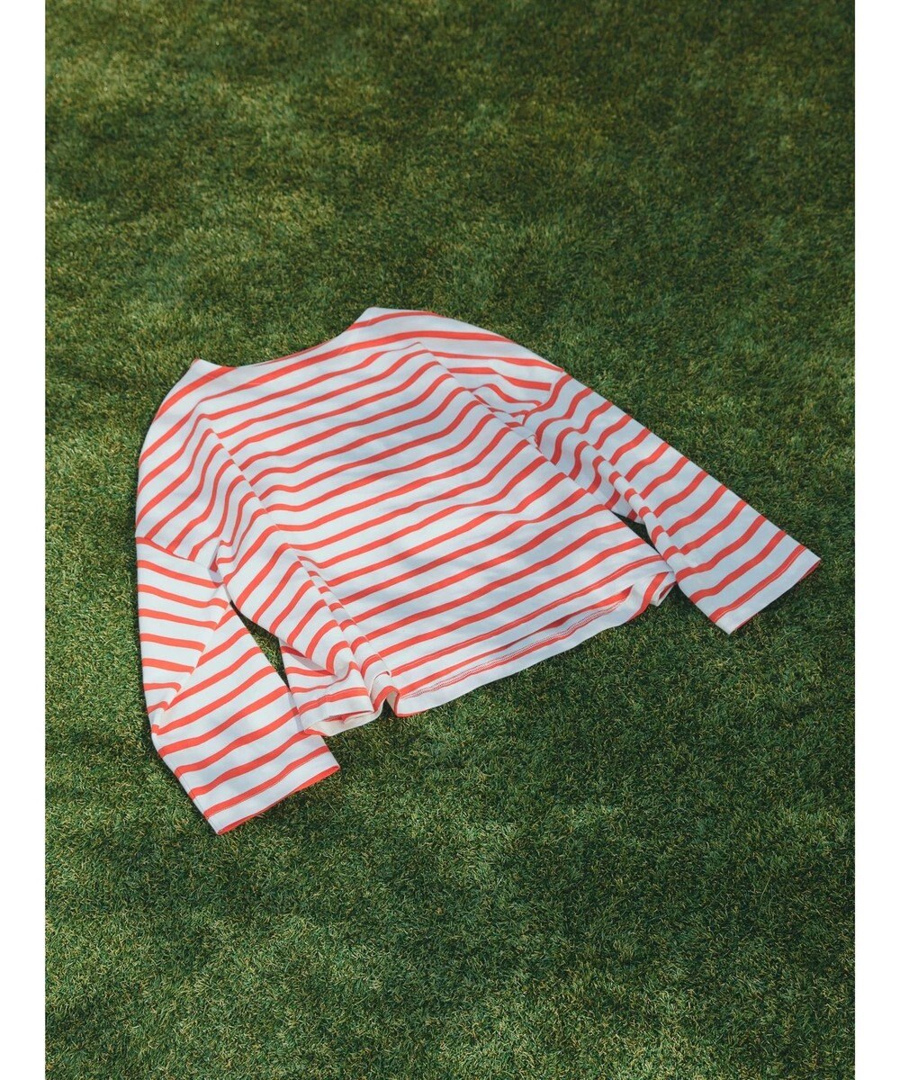 AMERICAN HOLIC ボートネックボーダープルオーバー 