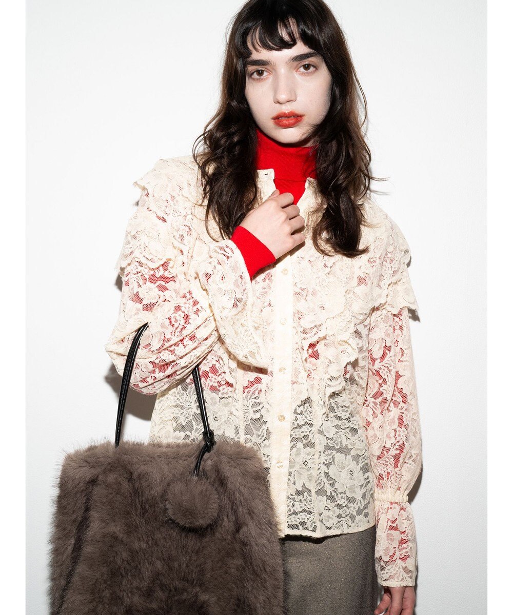 Te chichi レースフリルレイヤードブラウス《2025winter catalog item》 