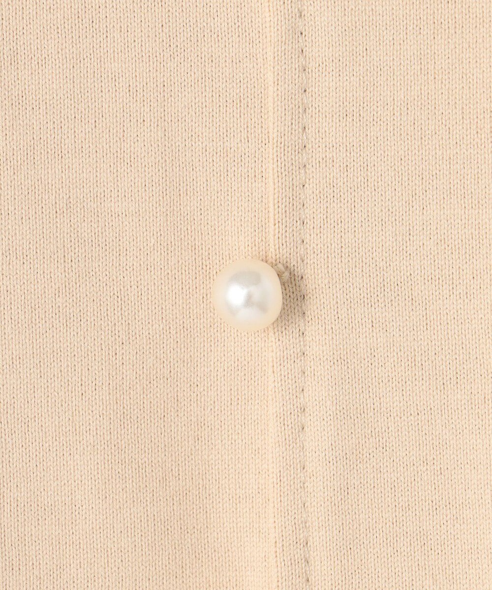 組曲 S 【洗える】バックパールフレアカットソー 